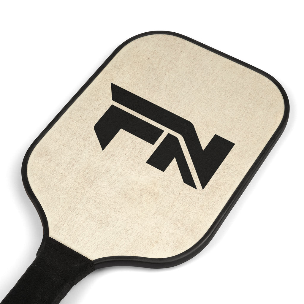 Pickleball Paddle Set — FN Logo Wooden Paddles with Balls