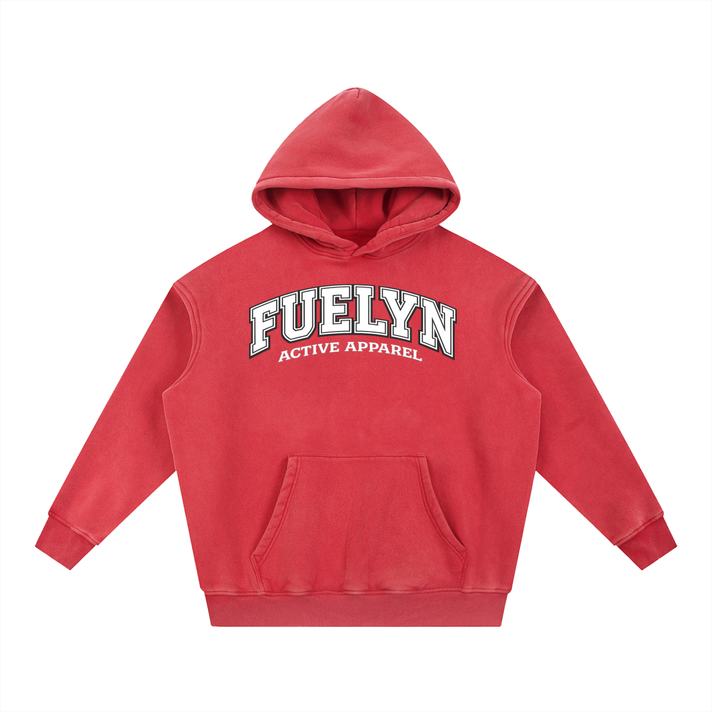 FUELYN Heritage Snow Wash Fleece Oversize Women's Hoodie