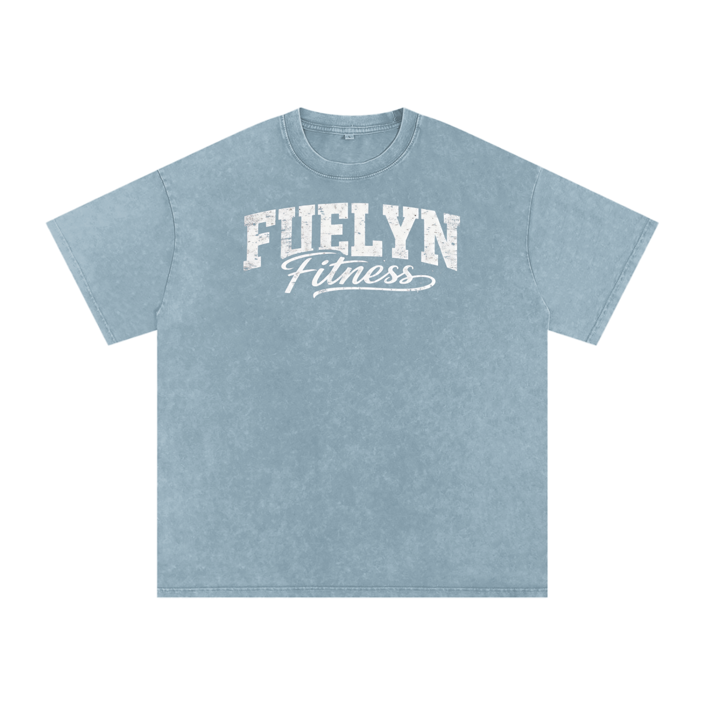 Blessed Strength Washed Oversized Cotton T-Shirt