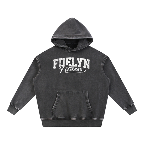 Blessed Strength Wash Fleece Oversize Hoodie