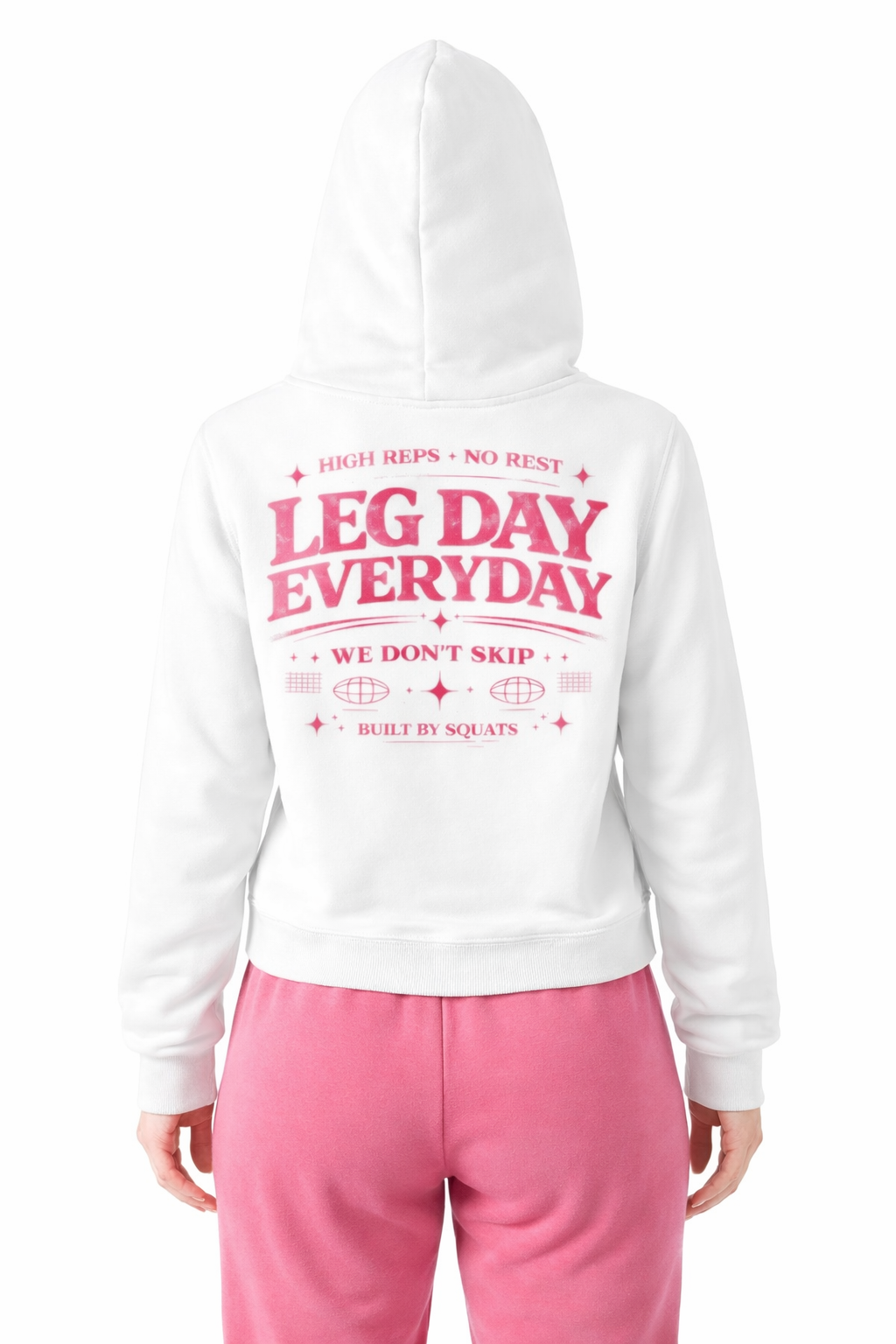 Leg Day Everyday Oversize Fleeced FUELYN Hoodie
