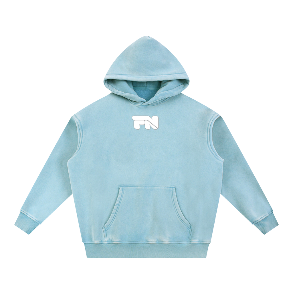 FN Snow Wash Fleece Oversize Hoodie
