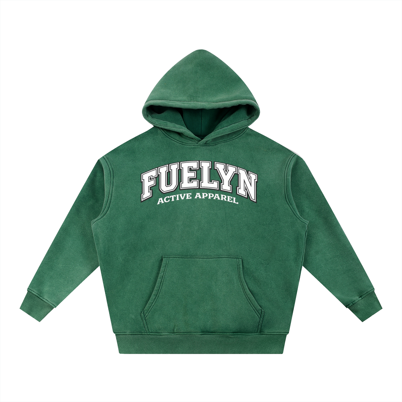 FUELYN Heritage Snow Wash Fleece Oversize Women's Hoodie