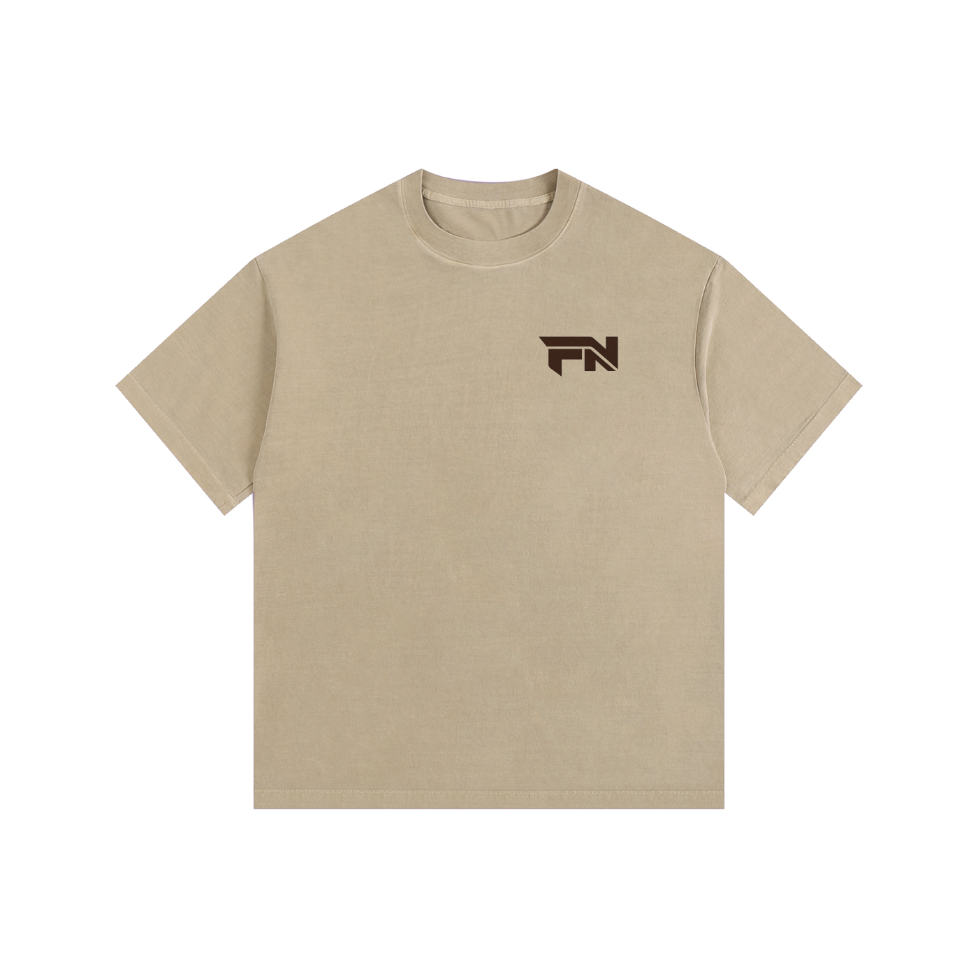 FUELYN Wins Vintage Washed Oversized Cotton T-Shirt