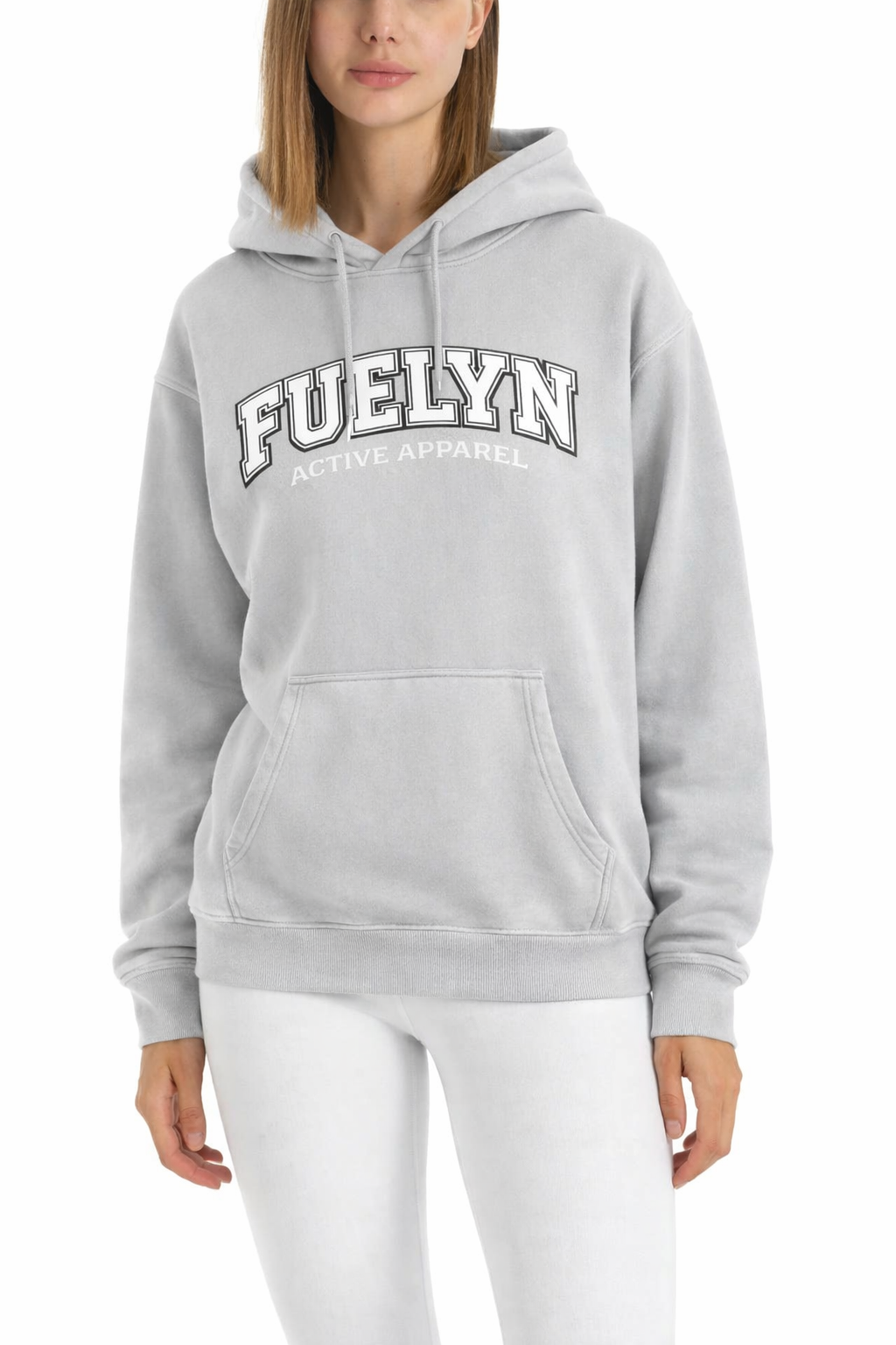 FUELYN Heritage Snow Wash Fleece Oversize Women's Hoodie