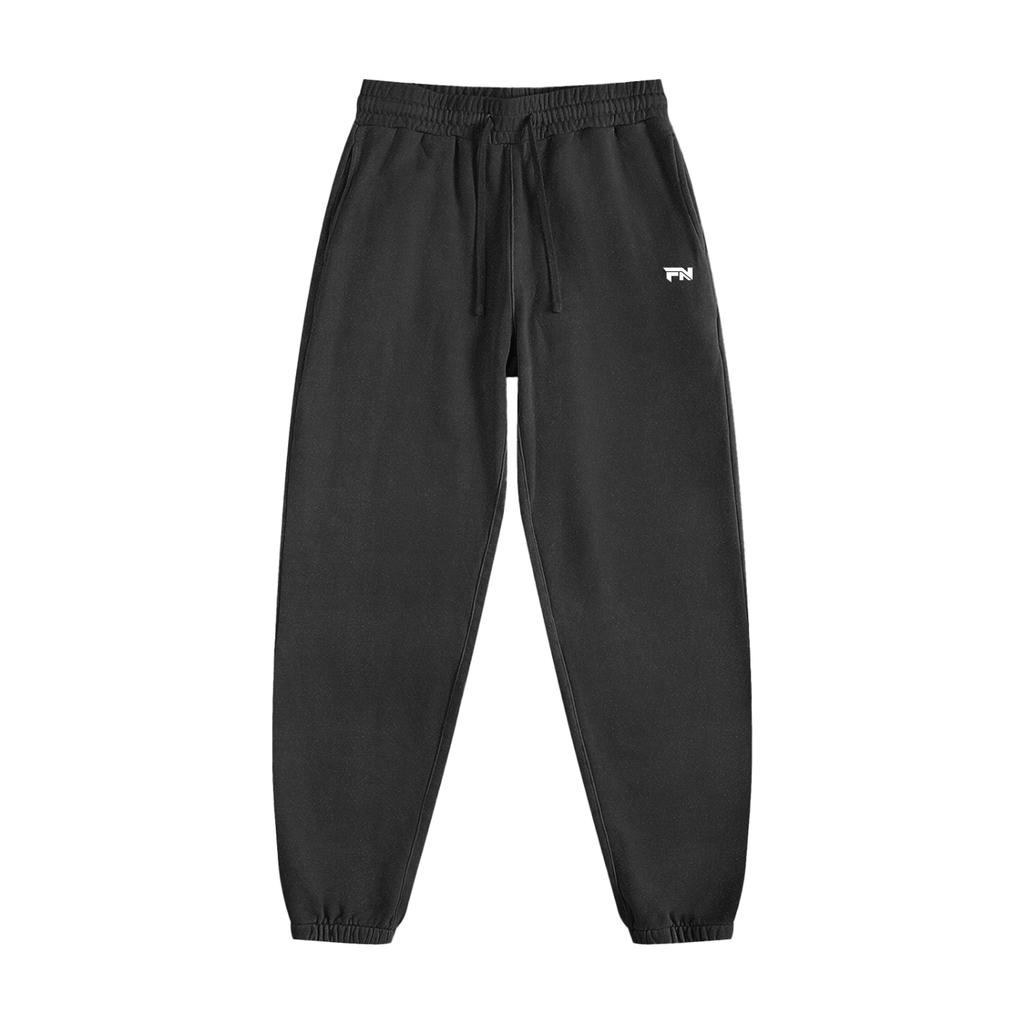 FUELYN Vintage Washed Cotton Sweatpants