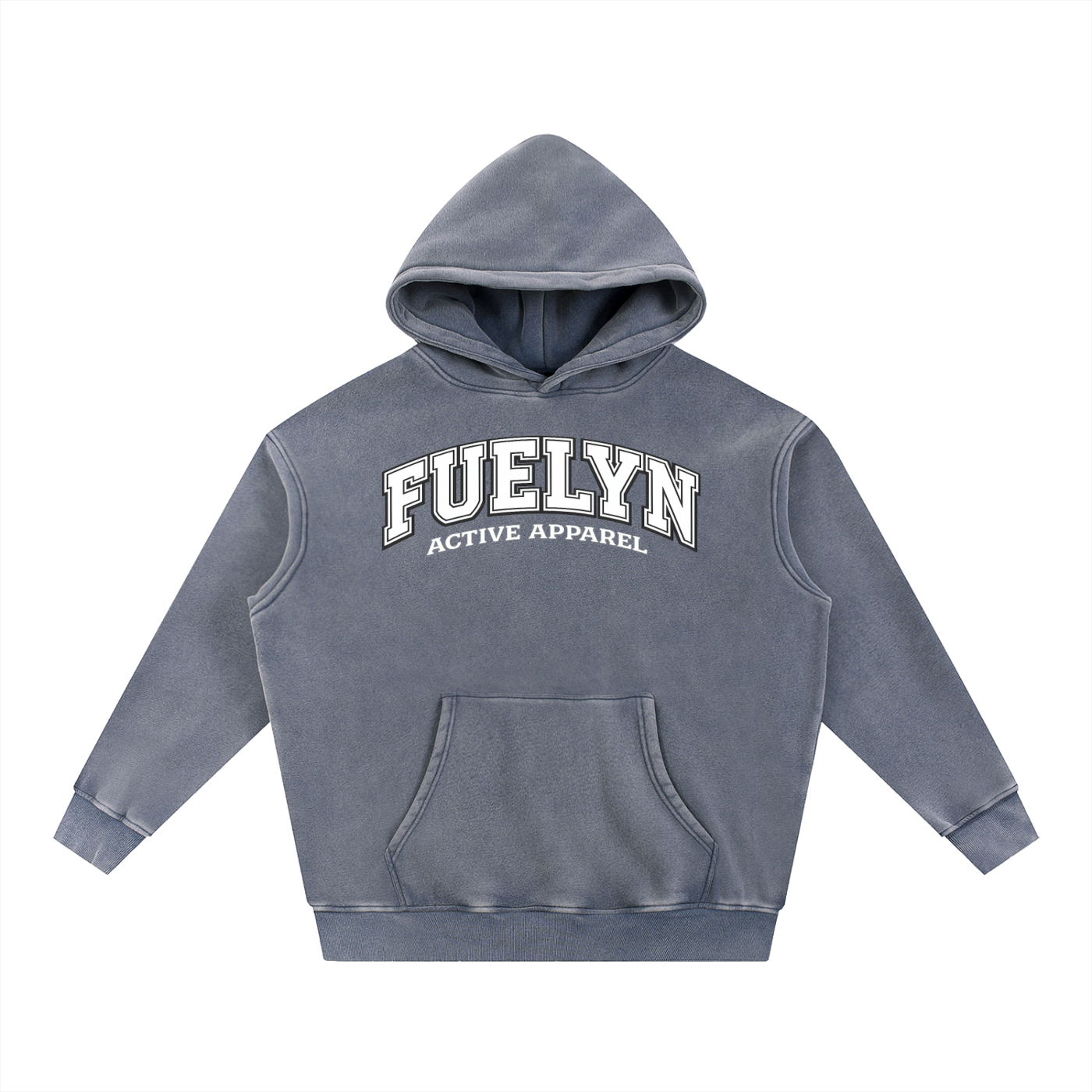 FUELYN Heritage Snow Wash Fleece Oversize Women's Hoodie