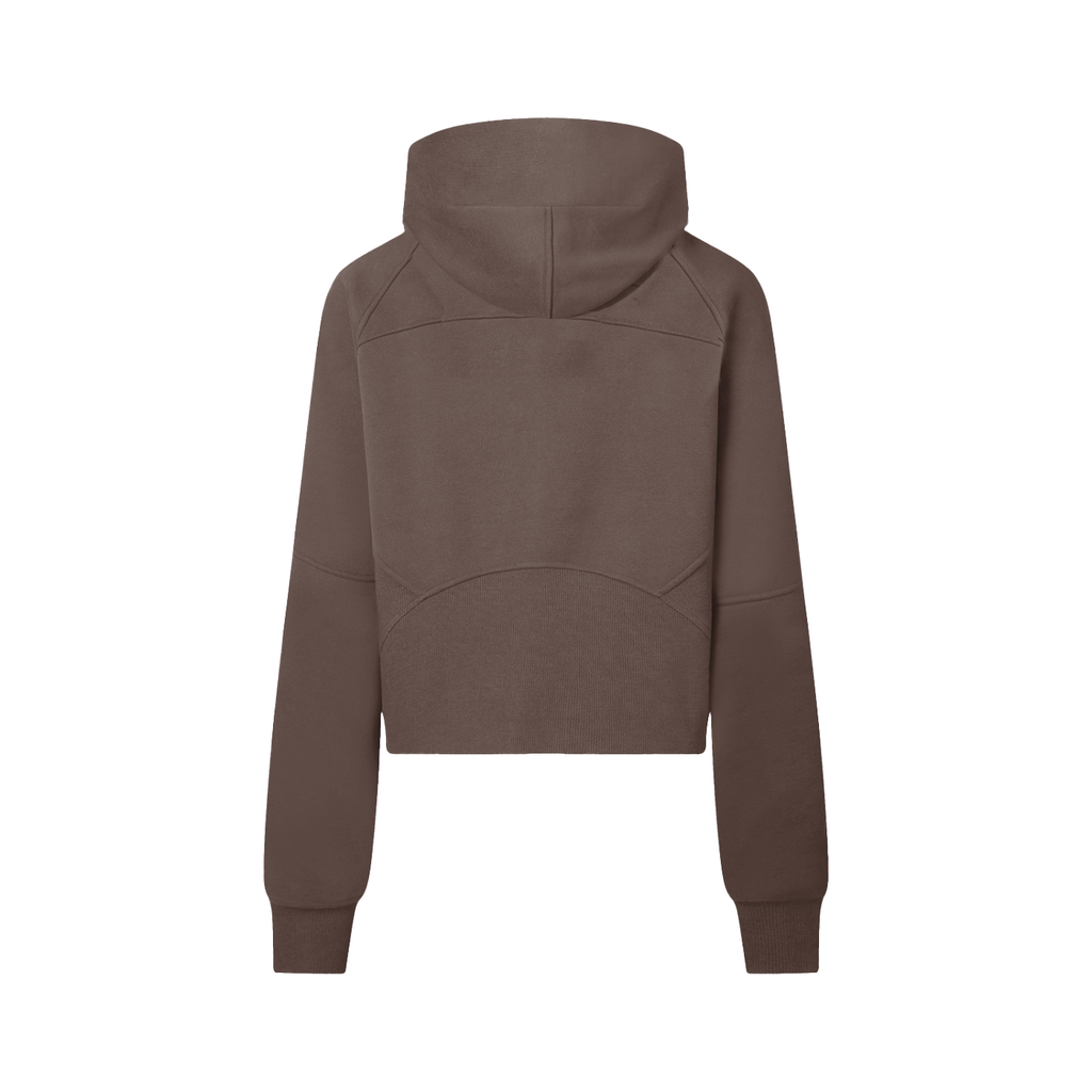 FUELYN Cropped Half-Zip Hoodie