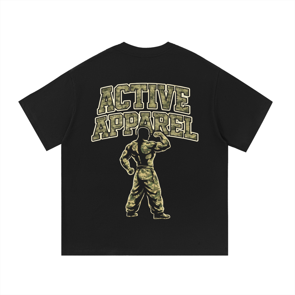 FUELYN Camo Active Apparel Cotton T-Shirt
