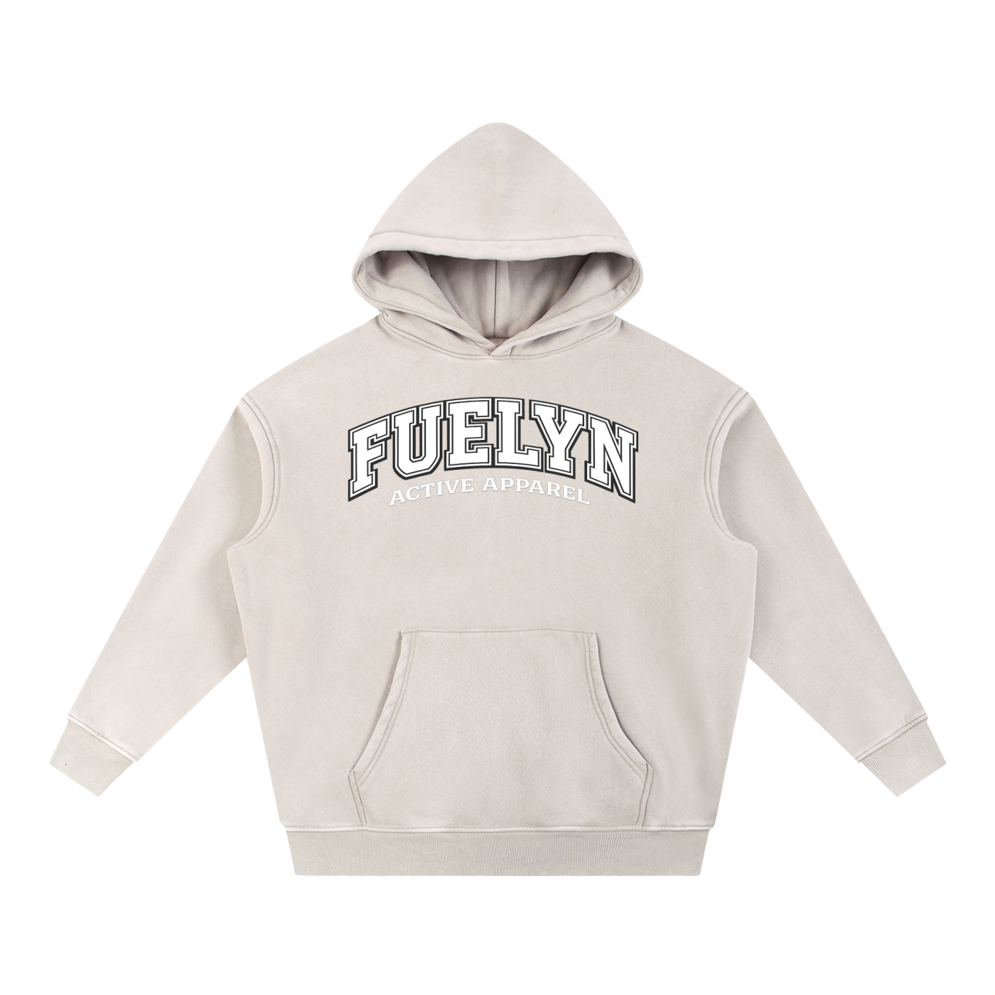 FUELYN Heritage Snow Wash Fleece Oversize Women's Hoodie